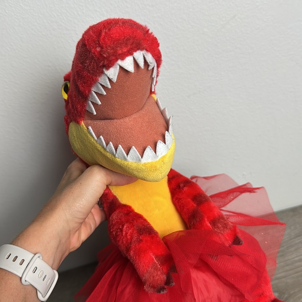 Build-A-Bear Red Dinosaur - Picture 3 of 8